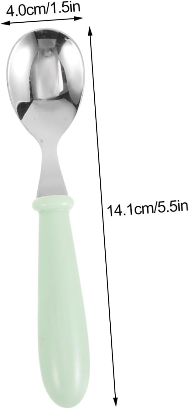 COOPHYA Reusable Green Flatware Set Spoon and Fork Holder