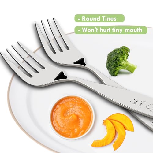 Lehoo Castle Toddler Cutlery Set 6Pcs Kids Silverware