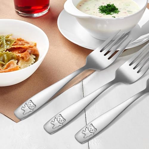 Obeoby 9 Piece Stainless Steel Fork Set