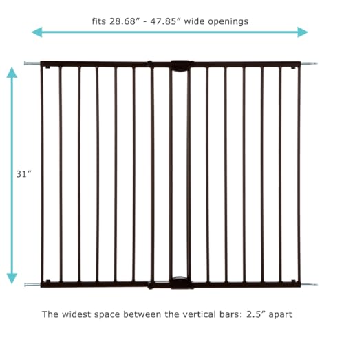 Toddleroo by North States Stair Gate with Safety Latch