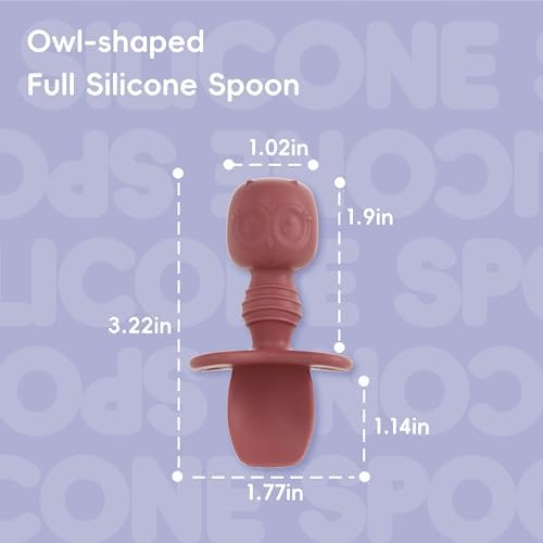 Blisskidsland 8-Piece Silicone Feeding Set for 6 Months Pink