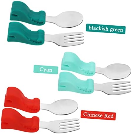 SHOWERORO Dinosaur Fork Spoon Set with Storage Case 1