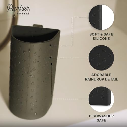 Parker Baby Bath Rinse Cup - BPA Free Food Grade 18oz Pourer