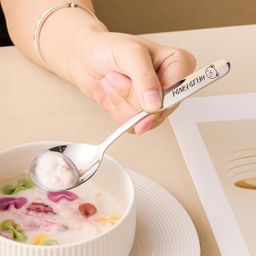 Maiyuansu Toddler Spoons 4pcs Stainless Steel Set 1