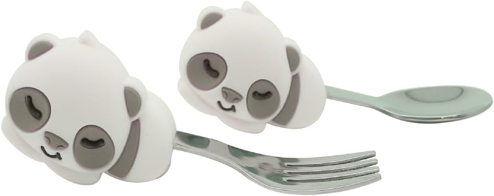 Toddler Feeding Utensils Set for Small Hands 18 Months BPA Free