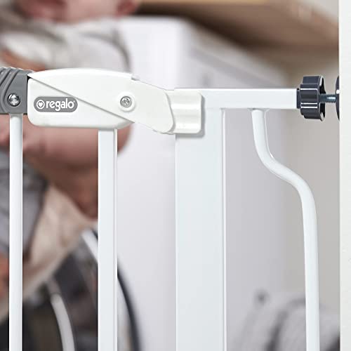 Regalo Easy Step 385 Inch Wide Walk Thru Baby Gate