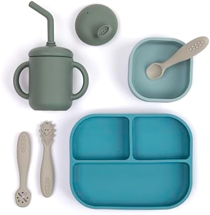 Bella Tunno Little Bites Bundle - Safe Durable Baby Feeding Set