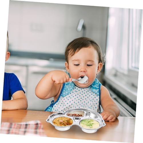 SECFOU 4Pcs Baby Utensils Set for Little Hands