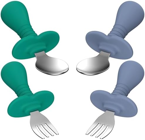 SFCCMM 4-Piece Toddler Utensils Set