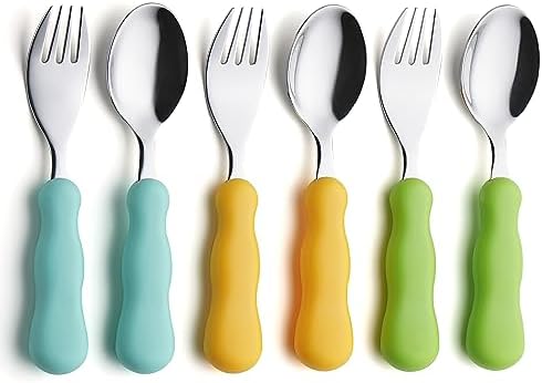 Annova Kids Silverware 6 Piece Set BPA Free