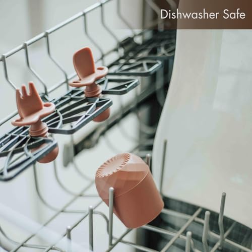 Tooshka Baby Utensil Set 6pcs - BLW Friendly Silicone BPA Free
