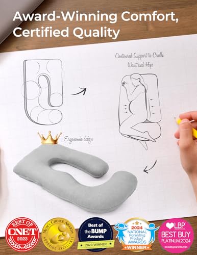 Momcozy Pregnancy Pillow for Full Body Support