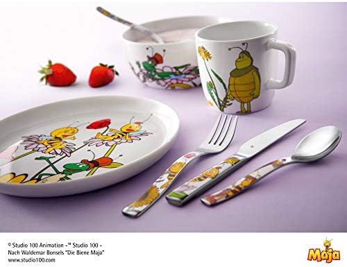 WMF Maya the Bee 4-Piece Cutlery Set for Kids 3