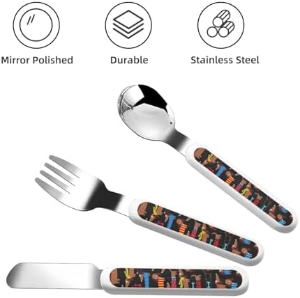I Love My Dog Dachshunds Utensils Set with Travel Case