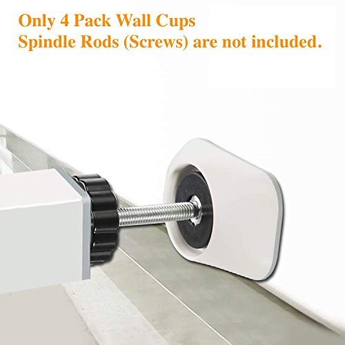 Vmaisi Baby Gates Wall Pads 4 Pack Safety Protector