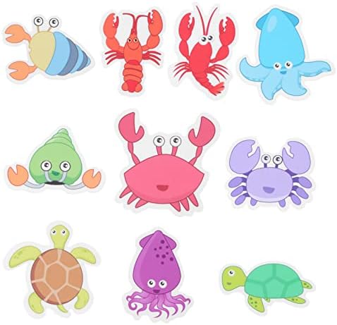 LIFKOME Non-Slip Bathtub Stickers 10pcs Kit