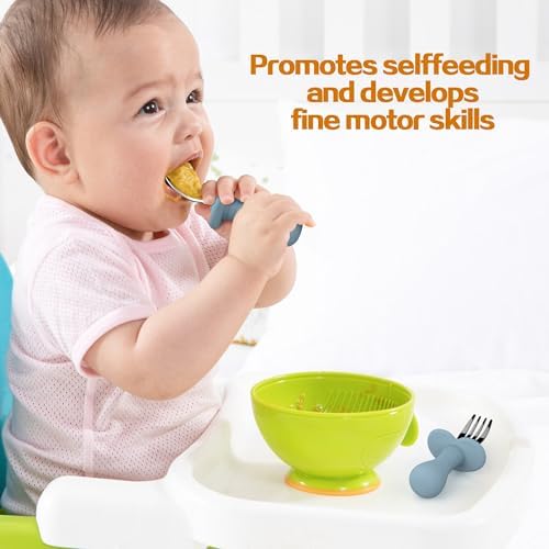 SFCCMM Toddler Utensils Set Forks and Spoons