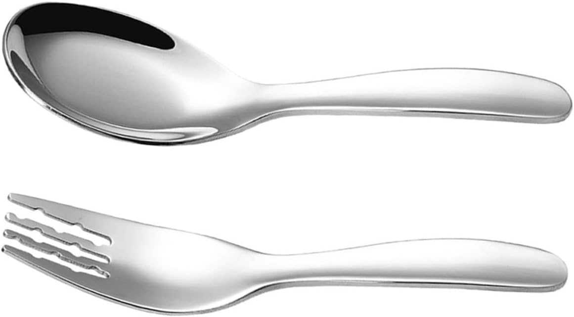 CRILSTYLEO 2PCS Stainless Steel Utensils Set
