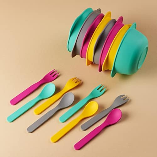 GET FRESH PLA Kids Cutlery Set 8-Pack