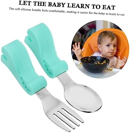 SHOWERORO Dinosaur Fork Spoon Set with Storage Case 1