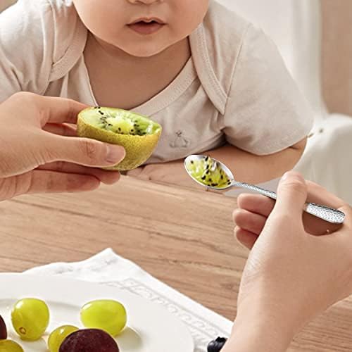 LIANYU 9PCS Kids Stainless Steel Spoon Set