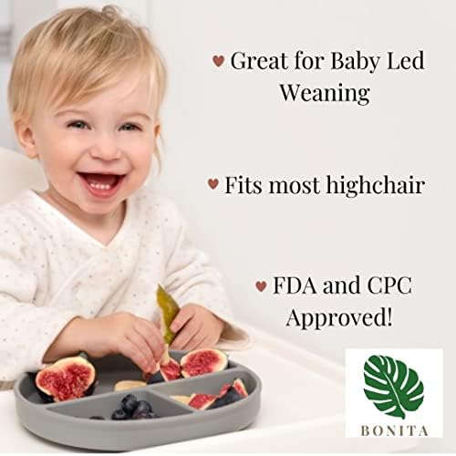 Bonita 6-Piece BPA-Free Silicone Feeding Set