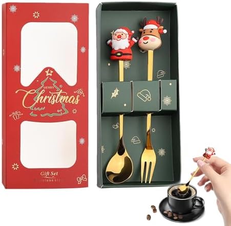 Festive Stainless Steel Cutlery Set for Kids