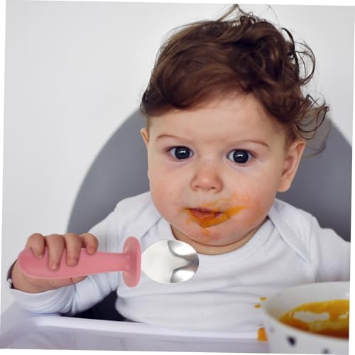 VINTORKY 6Pcs Reusable Cutlery Set for Baby Feeding