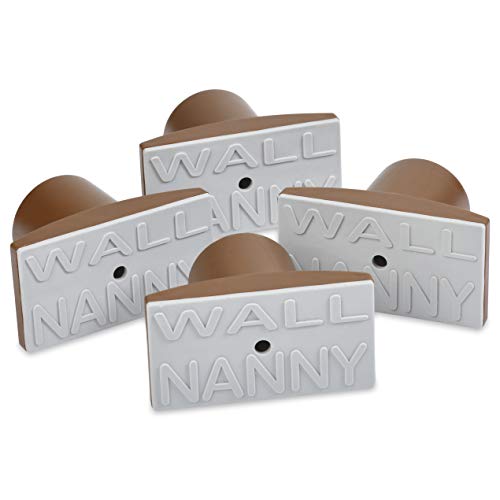 Wall Nanny Extender - 4 Inch Baby Gate Extension Made in USA Brown 1