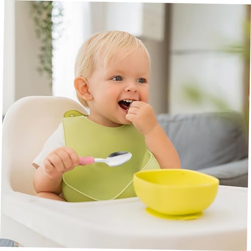 4pcs Cartoon Fork and Spoon Set for Baby Feeding