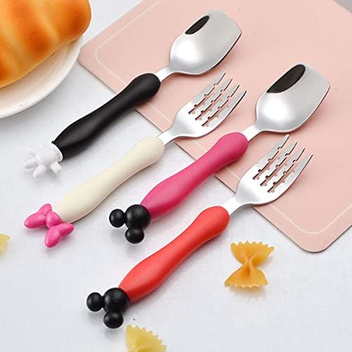 GARASANI Kids Stainless Steel Spoon Fork Set 1