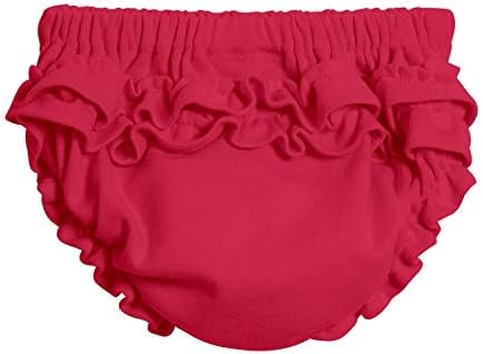 City Threads Made in USA Baby Girls Ruffled Diaper Covers Bloomers