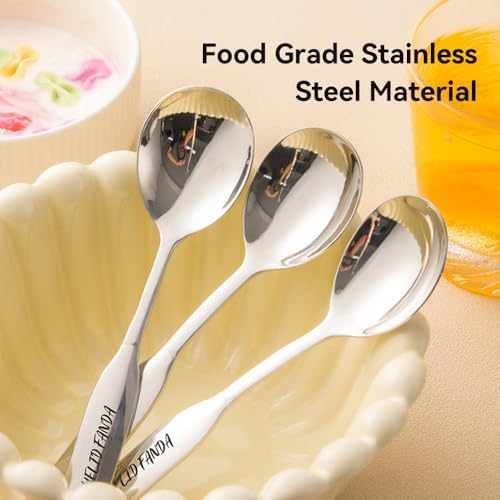 Maiyuansu Toddler Spoons 4pcs Stainless Steel Set 1
