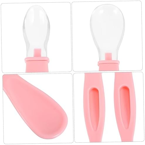 2pcs Soft and Safe Baby Utensils Spoon Set