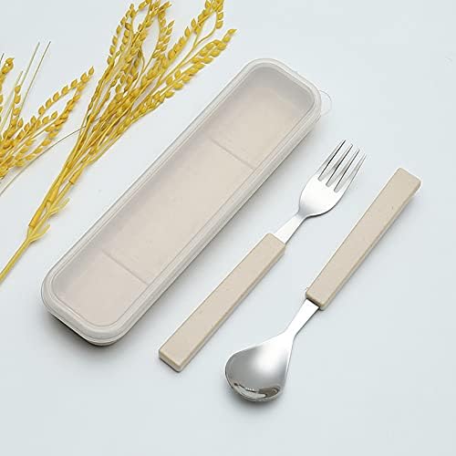 VANRA 2-Piece Kids Flatware Set with Travel Case 1