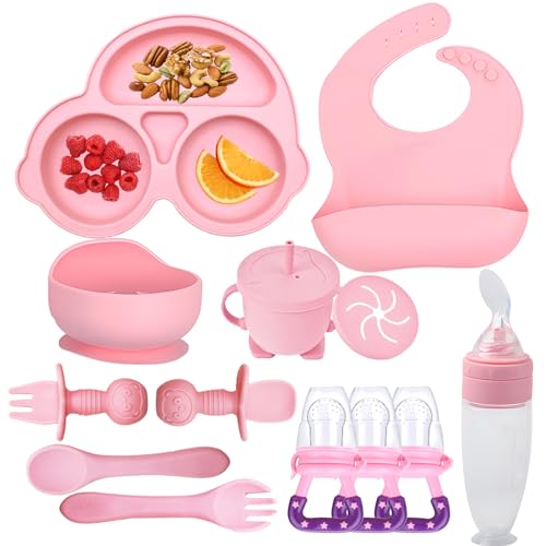 MIICASA Silicone Baby Feeding Set 8-Piece 1
