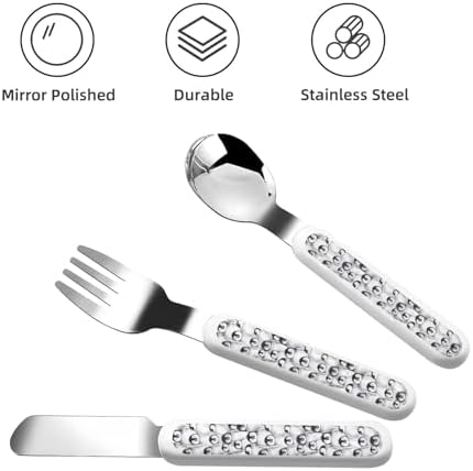 Cute Penguins Sketch Print Utensils Set with Travel Case