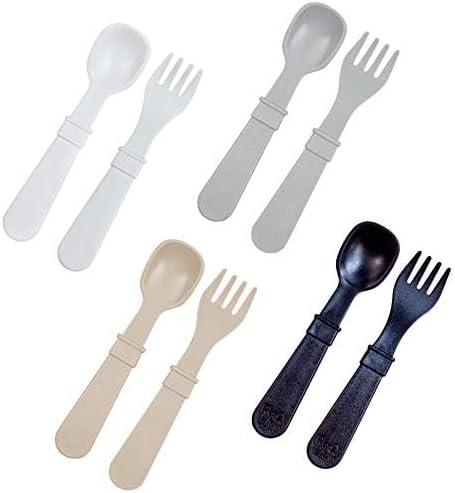 Re-Play Toddler Forks and Spoons Pack of 8