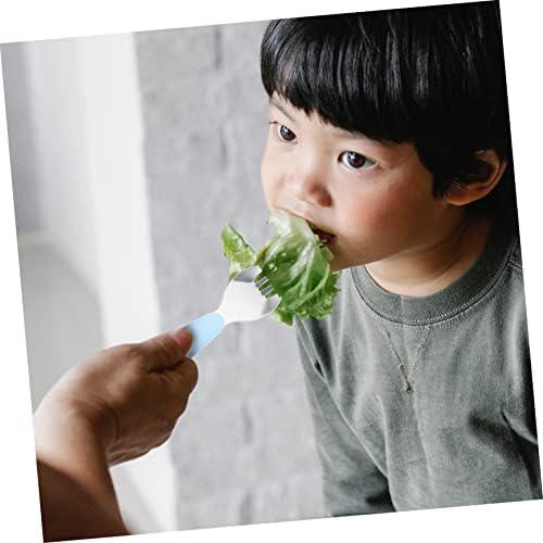 Mikinona Baby Spoon and Fork Set for Safe Feeding