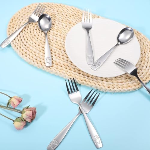Obeoby 9 Piece Stainless Steel Fork Set
