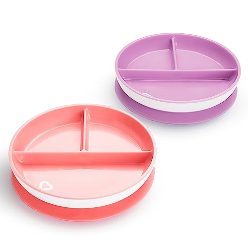 Munchkin Splash Toddler Utensil Set with Suction Plates