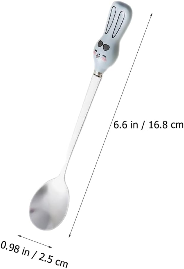 Garneck Cartoon Spoon and Fork Set