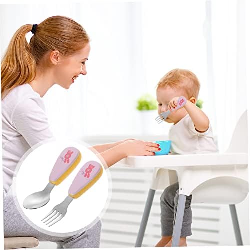 HAPINARY 304 Stainless Steel Cartoon Cutlery Set