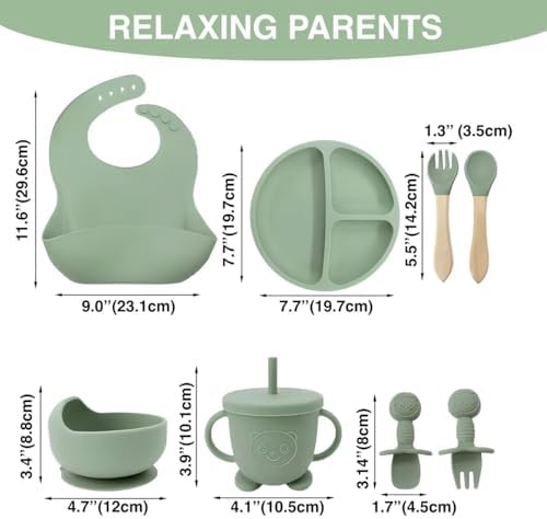 Silicone Baby Feeding Set for Picky Eaters 1