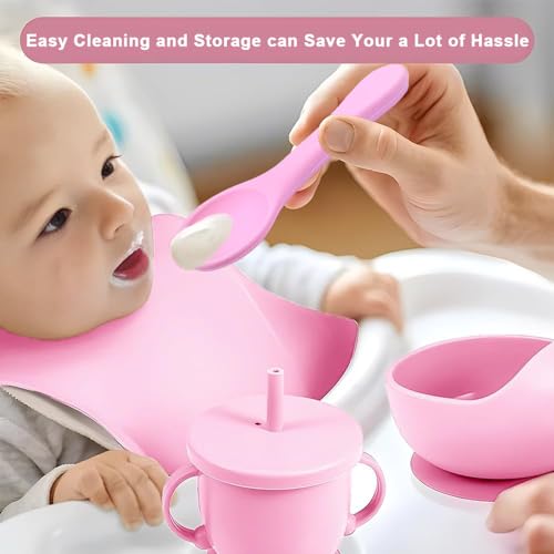 MIICASA Silicone Baby Feeding Set 8-Piece 1