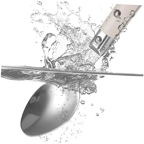 SHOWERORO 2Pcs Stainless Steel Fork and Spoon Set