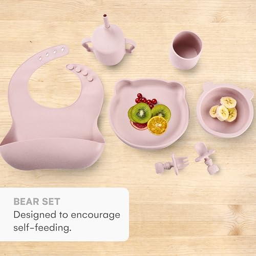 Childlike Behavior Weaning Set of 7 - Safe Silicone Feeding Essentials