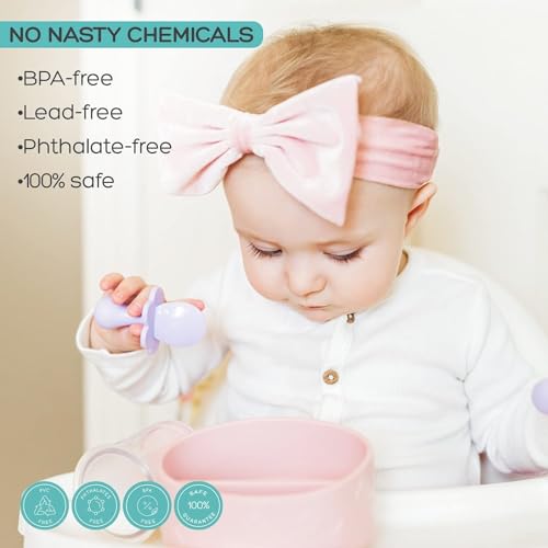 Grabease Baby Spoons Toddler Set Mint