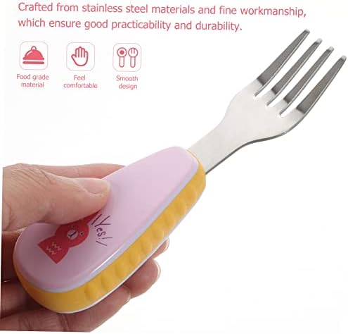 SHOWERORO Kids Stainless Steel Cutlery Set