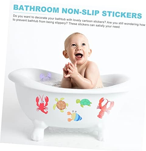 LIFKOME Non-Slip Bathtub Stickers 10pcs Kit